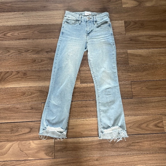 Revolve | Frame Denim | Le Crop Mini Boot Jeans (Size 26) - Picture 4 of 12